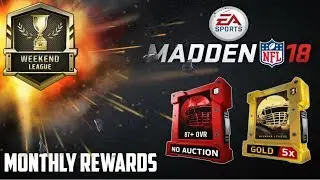 87+ Overall! Weekend League Monthly Rewards! | MUT 18 |