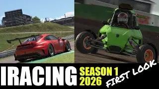 IT'S HERE! - iRacing Season 1 2026 First Look