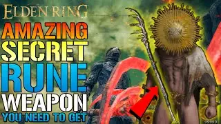Elden Ring: AMAZING SUPER RARE WEAPON! Celebrants Rake! Gives you RUNES On HIT! How To Get It TODAY