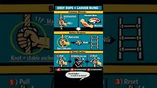 Beast Games: Knot Rope Hack Climb Higher Without Burning Your Arms #brain #beastgames #nowayscience