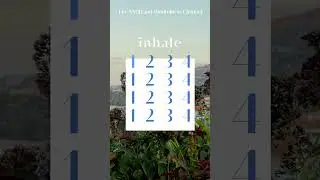 Box Breathing for Anxiety Relief 4-4-4-4 #breathing #nsdr #yoganidra #yoga #shorts