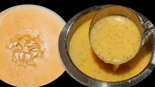 muskmelon juice 😋 kharbuja juice| how to make muskmelon juice 👌kamat kitchen