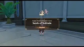 Cyno's Story Quest, Lupus Aureus Chapter: Act 1 - Sands of Solitude [Genshin Impact][3.1]