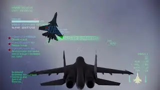 Ace Combat Infinity the 3rd Fighter Su-34 Black Duck, all maps