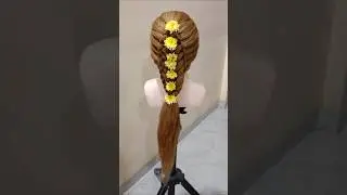 Hairstyle series Day-3❣️✨ #hairstyle #braidhairstyles #hair #hairstyleshorts #subscribemychannel