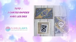 TUTO CARTE ANNIVERSAIRE ET FETE DES PERES #globleland - Scrappons ensemble