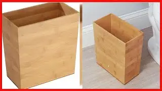 Great product -  iDesign Rectangular Bamboo Waste Basket, The Formbu Collection &ndash; 10.5