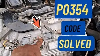 How to fix TOYOTA P0354 code in 2 minutes Ignition coil 