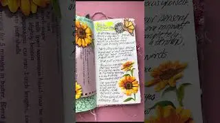 After the pen ! #travelersnotebook #journalpage #azastudiodesign #writingjournal #artandcraft #short