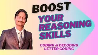 Reasoning Coding & Decoding letter coding for SSC, CPO, Bank PO and all other government exams