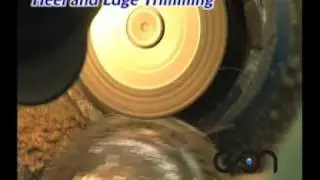 ESM Goodyear Heel and Edge Trimming Machine