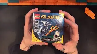 LEGO Atlantis Manta Warrior 8073 Build and Review! Super Small Boxed Set!