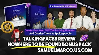 TalkingFaces Review & Bonus Offer 2023, TalkingFaces OTO, Talking Faces Review + Bonus