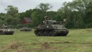 FDR leads the Dragon Wagon at the Museum of American Armor