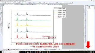 📊 Plot XRD Graph in Origin