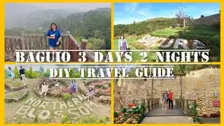 BAGUIO 3 DAYS AND 2 NIGHTS | DIY TRAVEL GUIDE | TOURIST SPOT