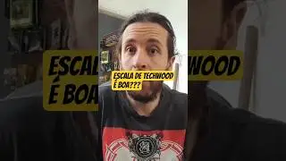 GUITARRA COM ESCALA DE TECHWOOD??? #guitartech #guitar  #luthier #techwood #technicalwood