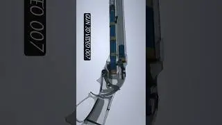 Winchester 1887 model 3d animation #shorts #viral #gungame #3danimation #shortvideo #gun3dvideo007