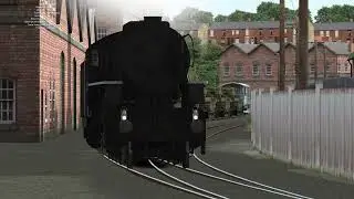 USATC 2351 Cromwell Tanks Train at Exeter