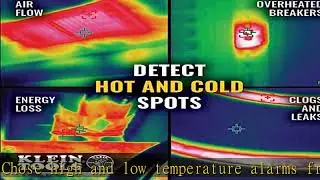 Klein Tools TI290 Rechargeable PRO Thermal Imaging Camera, Over 49000 Pixels, Wi-Fi Data Transfer,