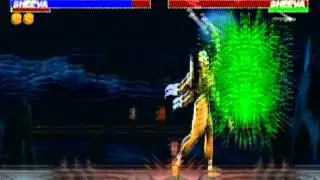 Mortal Kombat Trilogy - Saturn - Sheeva - Brutality