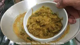 Malaysian Cockles Rendang with Long Beans :: Popular Malay Rendang Recipe