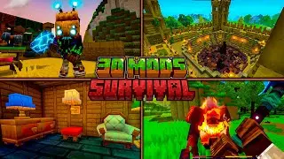 30 MODS para empezar tu SURVIVAL en HYTALE 🍃