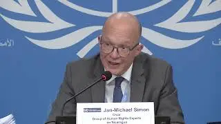 UN Experts Allege Crimes Against Humanity In Nicaragua | Press Conference