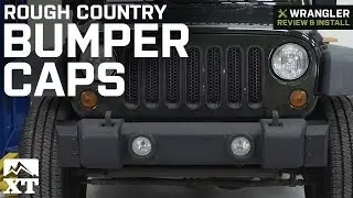 Jeep Wrangler Rough Country Bumper Caps (2007-2018 JK & JL) Review & Install