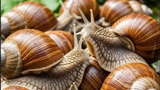 A Walk with the Snail! The Slowpoke That's So Cute (Colony) 