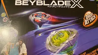 Unboxing new hasbro Beyblade X drop attack Beyblade stadium