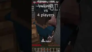 yukirito vs 4 players na caverna #shorts