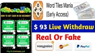 Word Tiles Mania (Early Access) Advert Vs Reality ❌🚩 False Advertising 🚩 Avoid 🚩 Scam 🚩Fake