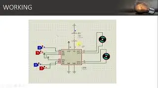 MOTOR IN FORWARD AND REVERSE DIRECTION:PROTOTYPE SIMULATION USING PROTEUS||100% WORKING||EASY||DIY