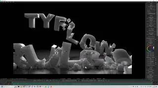 Основы TyFlow: 2 - разрушение лого (PhysX)