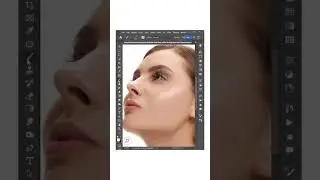 How to Apply Beautiful Eye Makeup in Photoshop #Shorts  #photoshop  #tutorials