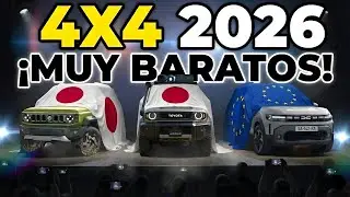 ¡Es Oficial! Nuevos 4x4 BARATOS para 2026, Rompen el Mercado 