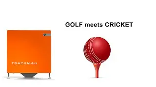 Golf Meets Cricket: Benn Barham (PGA Pro) coaches Darren Stevens (Kent cricket) on Trackman