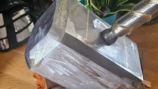 Metal art- Thors hammer - Myolnir