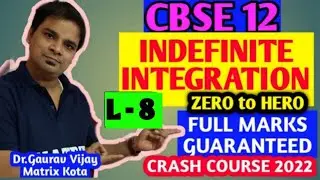 Integration L-8 | SPECIAL Integral FORMS | Class 12 | BOARD | JEE Main Maths | DGV SIR |#integration