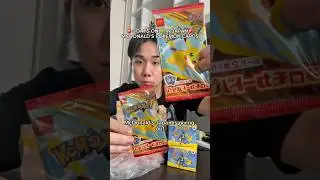 Pok&eacute;mon Cards at McDonald&rsquo;s Japan! #pokemon #mcdonalds #shorts