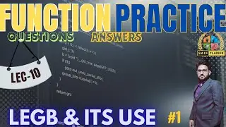 10 What is LEGB in python | Python output based program Practice -1 | Hindi Urdu
