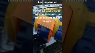 Adaptor cu type C pentru macbook pro cumparat cu 50 de lei din talcioc de la Iasi. Vezi clipul mare