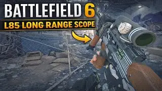 Battlefield 6 L85A2 Long Range Scope Gameplay Empire State PS5 Pro 4K HDR