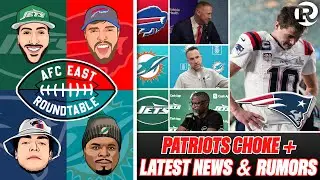 🚨 Drake Maye & Patriots CHOKE Away Super Bowl LX vs the Seahawks | AFC East Roundtable