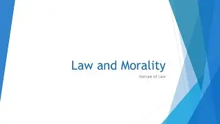 Law and Morality | OCR A-Level Law