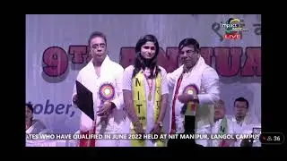 Gold medal 🏅 B.tech - 9th convocation NIT MANIPUR #nitmanipur #nitconvocation
