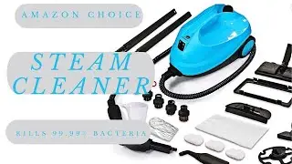 Amazon Choice 2000W Multipurpose Steam Cleaner kills 99.99% of Bacteria 2023
