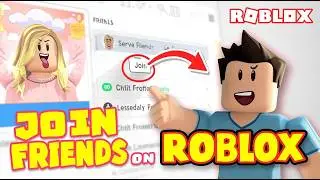 JOIN FRIENDS FAST  - How to join friends & connections in Roblox games tutorial