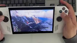 ROG Ally - Microsoft Flight Simulator (150gb later.... but worth it)